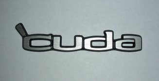 Mr. Norm's 'Cuda Emblem - Click Image to Close
